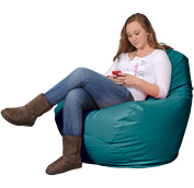 Blue Teen Beanbag Chair