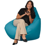Scuba Blue Big Bean Bag Furniture