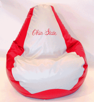 Script 3 Bean Bag Monogram