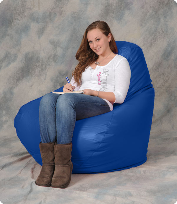 Cobalt Blue Bean Bag Chairs for Adults