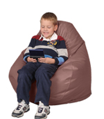 Milk Chocolate Kids Bean Bag Chairs