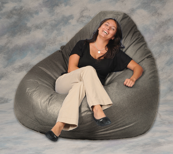Gunmetal Giant Bean Bag