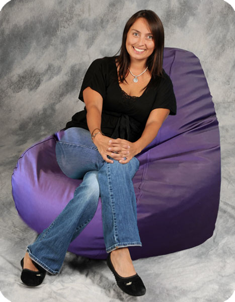 Purple Bean Bag Chairs for Adults