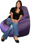 Purple Bean Bag Chairs for Adults