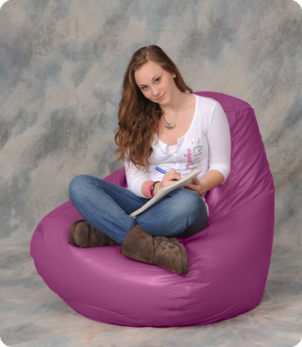 Cherry Orchid Large Bean Bag