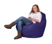 Purple Large Bean Bag