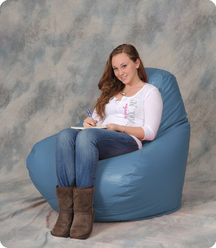 Cornflower Blue Big XL Adult Bean Bag
