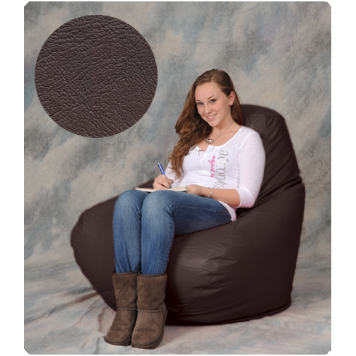 Dark Walnut Big XL Adult Bean Bag