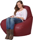 Maroon Bean Bag Chairs for Adults