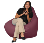 Plum Bean Bag Chairs for Adults
